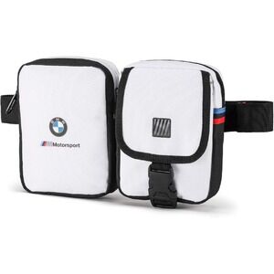 PUMA x BMW M Motorsport Double Portable Waist Bag (White)